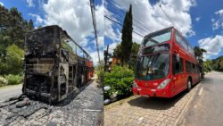 onibus-de-turismo-pega-fogo-em-canela;-veja-video